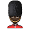 Man Guard- Dark Skin Tone emoji on LG